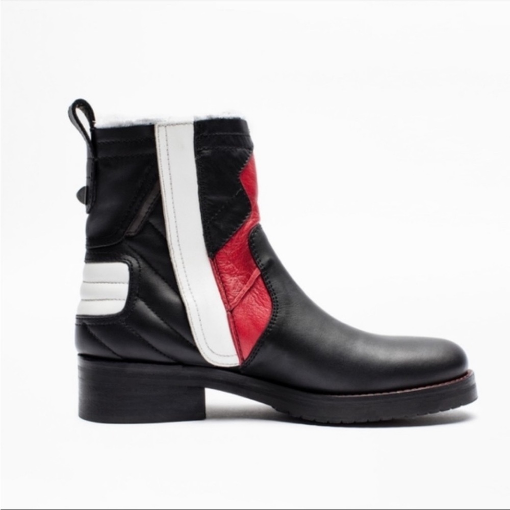 Zadig & Voltaire Empress Moto Biker Boots - image 9